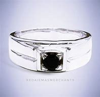 Cincin Perak Batu Hitam